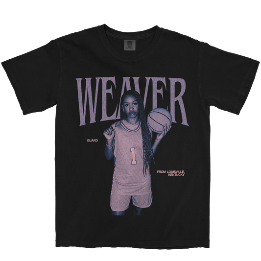 ALEXIA WEAVER VINTAGE BLACK TEE