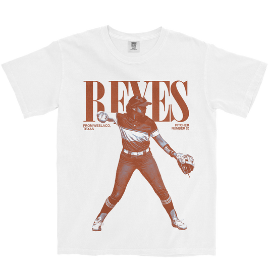 KATIA REYES VINTAGE WHITE TEE