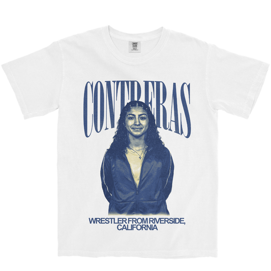 AYANA CONTRERAS VINTAGE WHITE TEE