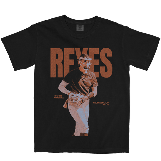 KATIA REYES VINTAGE BLACK TEE