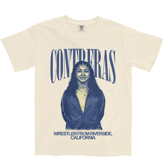AYANA CONTRERAS VINTAGE IVORY TEE