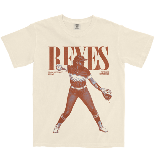 KATIA REYES VINTAGE IVORY TEE