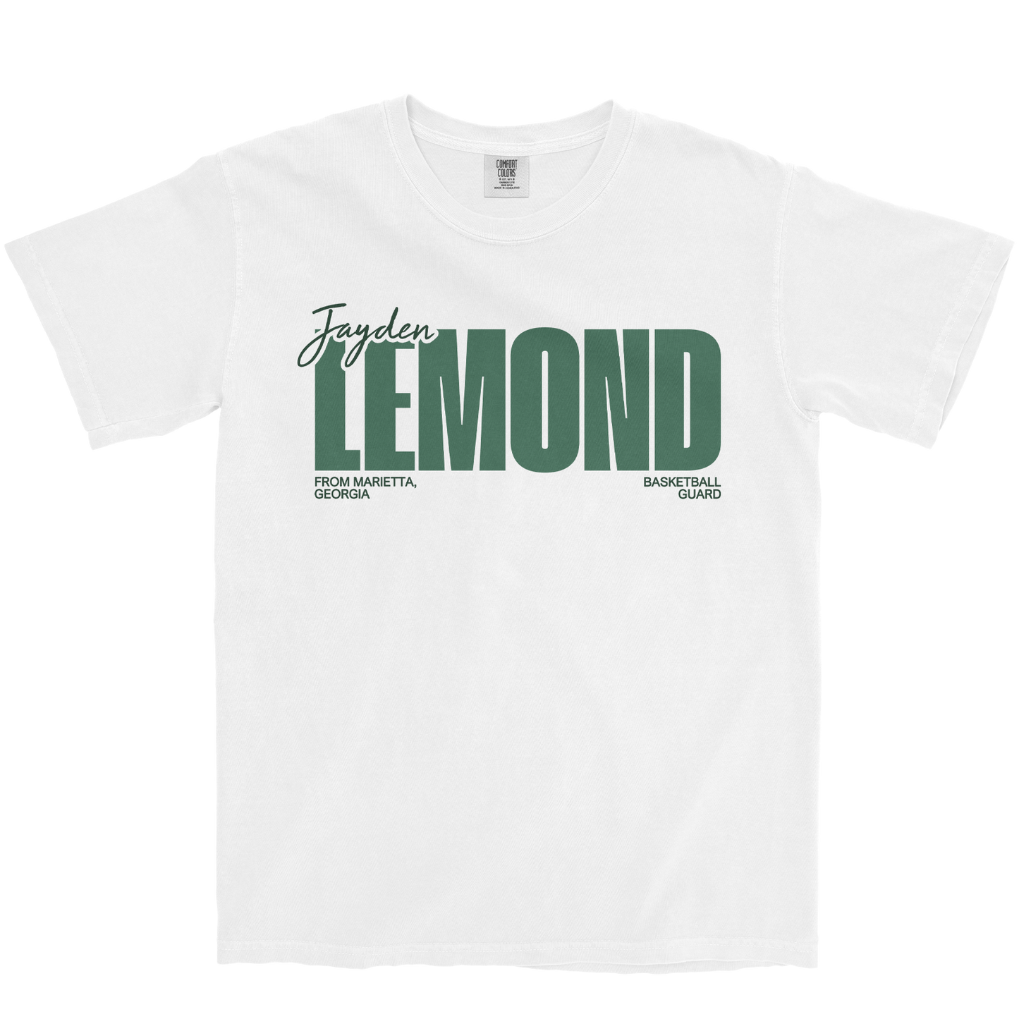 JAYDEN LEMOND CLASSIC WHITE TEE