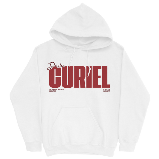 DASHA CURIEL CLASSIC WHITE HOODIE