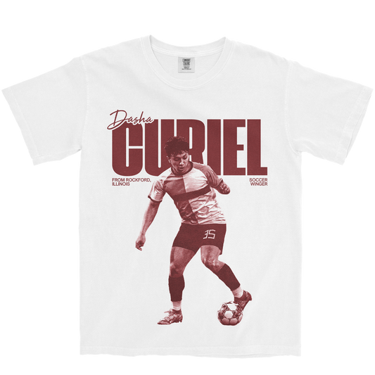 DASHA CURIEL VINTAGE WHITE TEE