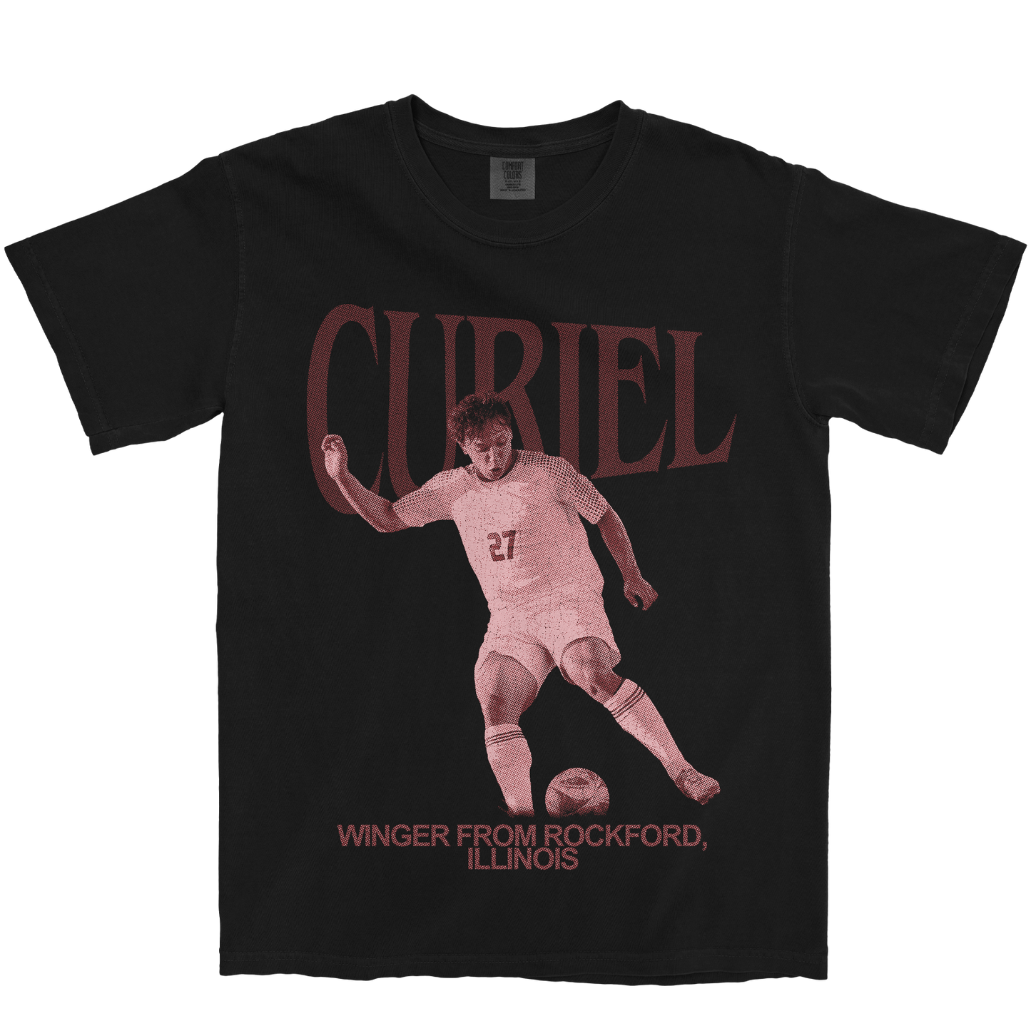 DASHA CURIEL VINTAGE BLACK TEE