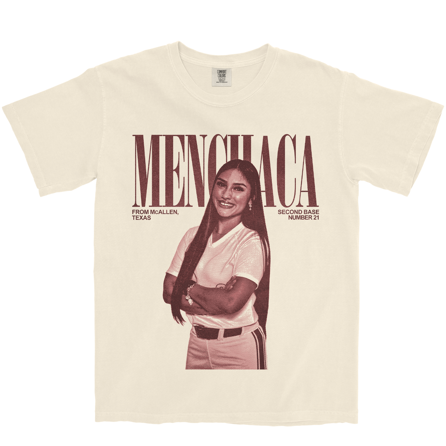 DESTINY MENCHACA VINTAGE IVORY TEE