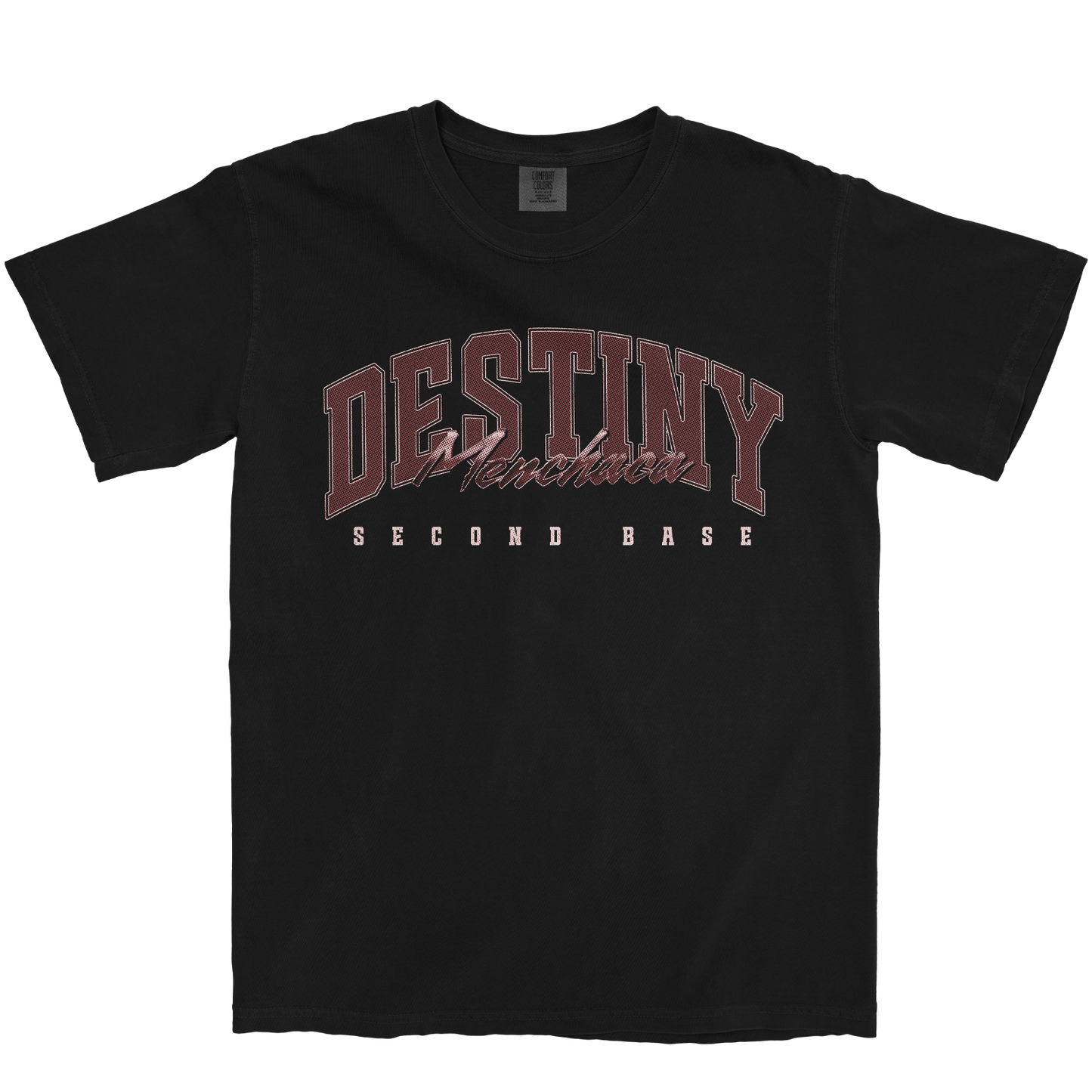 DESTINY MENCHACA RETRO BLACK TEE