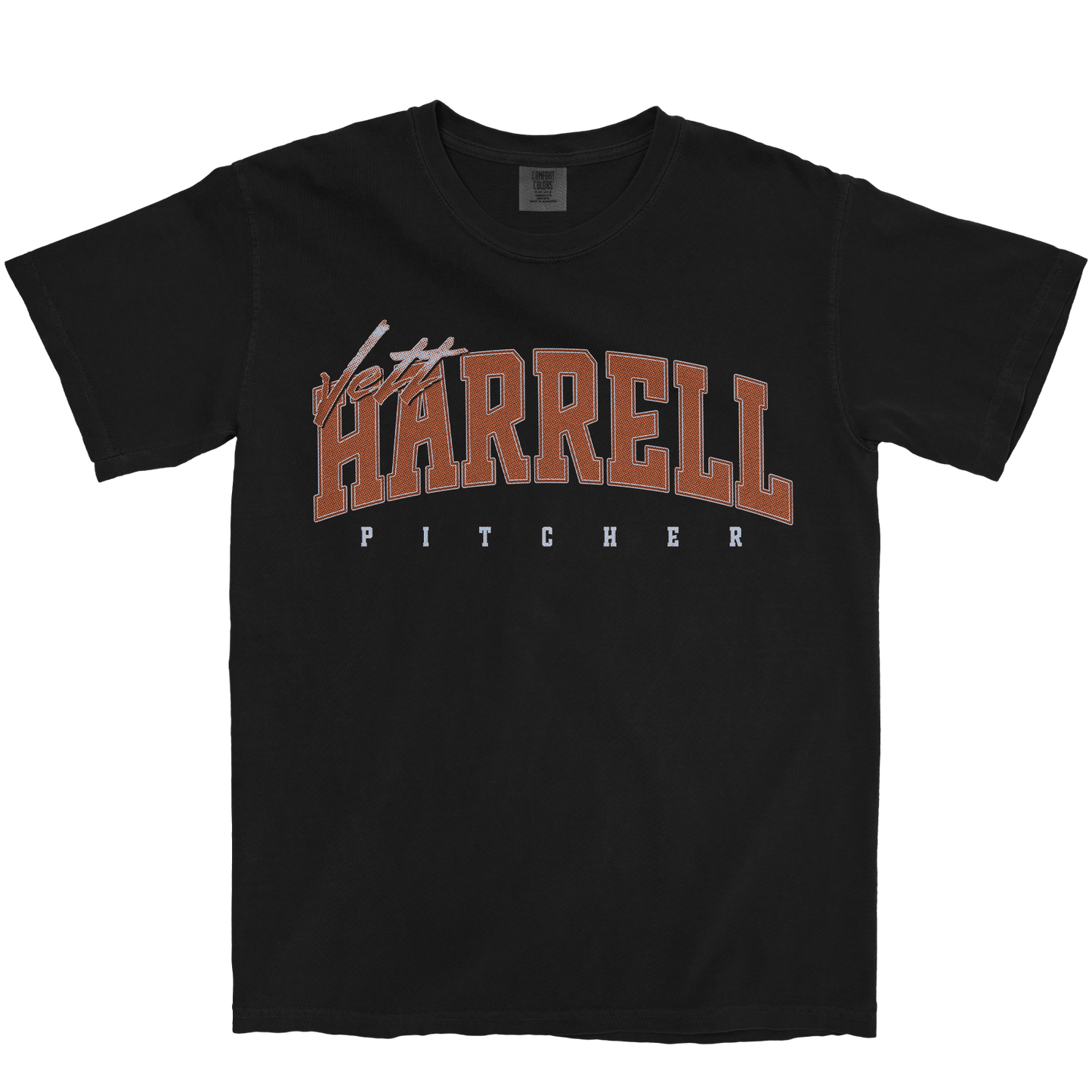 JETT HARRELL RETRO BLACK TEE