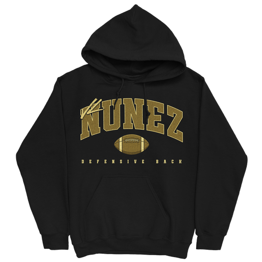 JL NUNEZ RETRO BLACK HOODIE