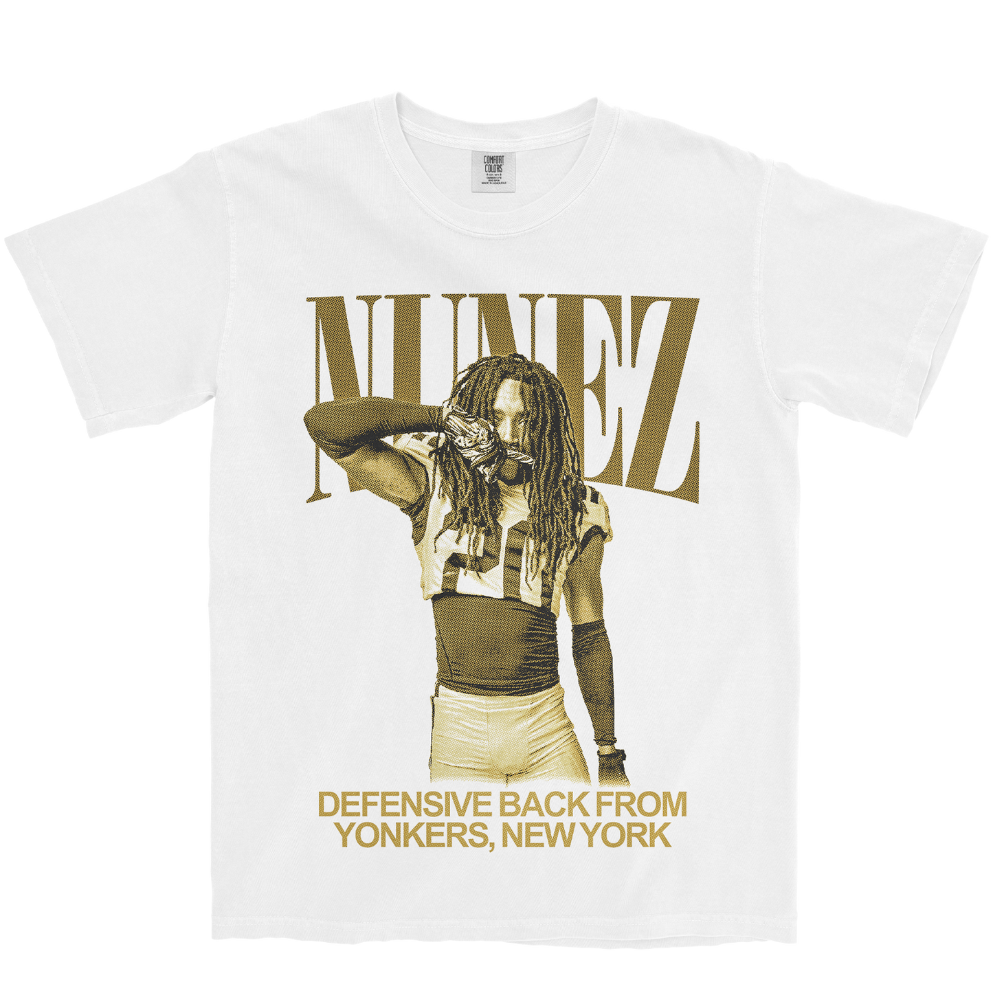 JL NUNEZ VINTAGE WHITE TEE