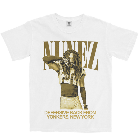 JL NUNEZ VINTAGE WHITE TEE