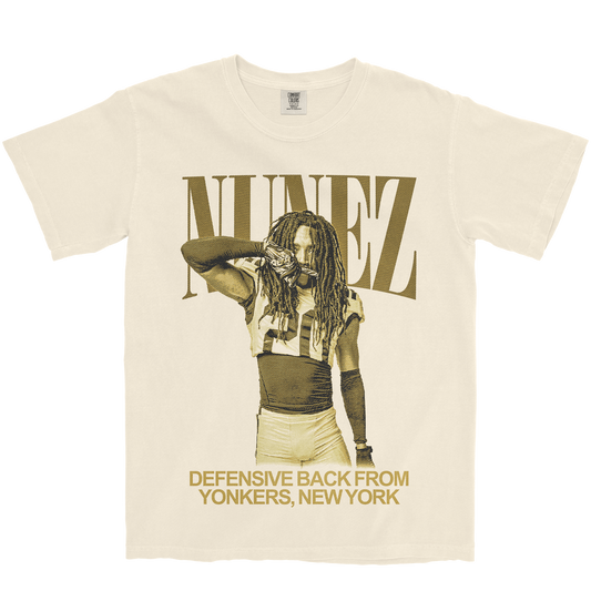 JL NUNEZ VINTAGE IVORY TEE