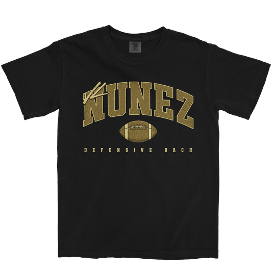 JL NUNEZ FOOTBALL BLACK TEE