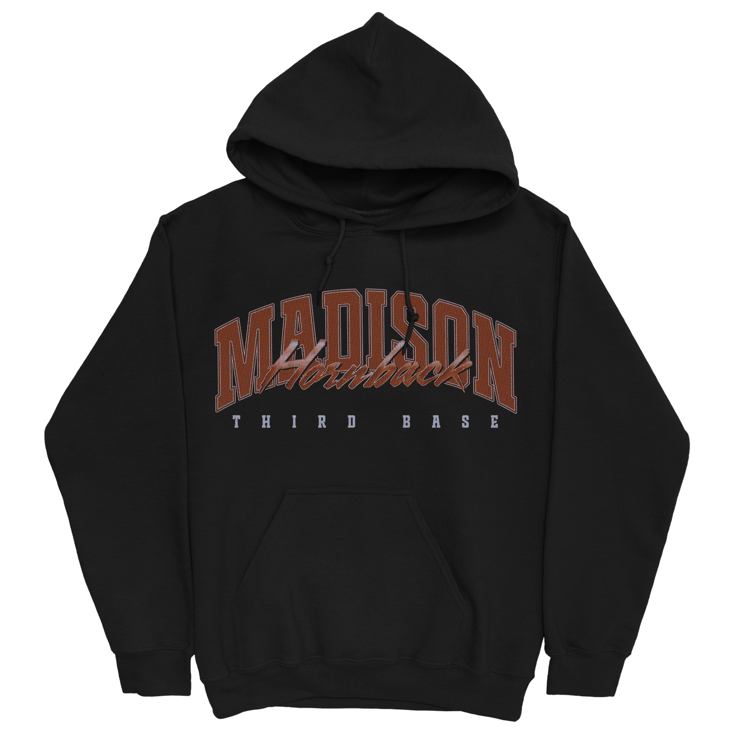 MADISON HORNBACK RETRO BLACK HOODIE