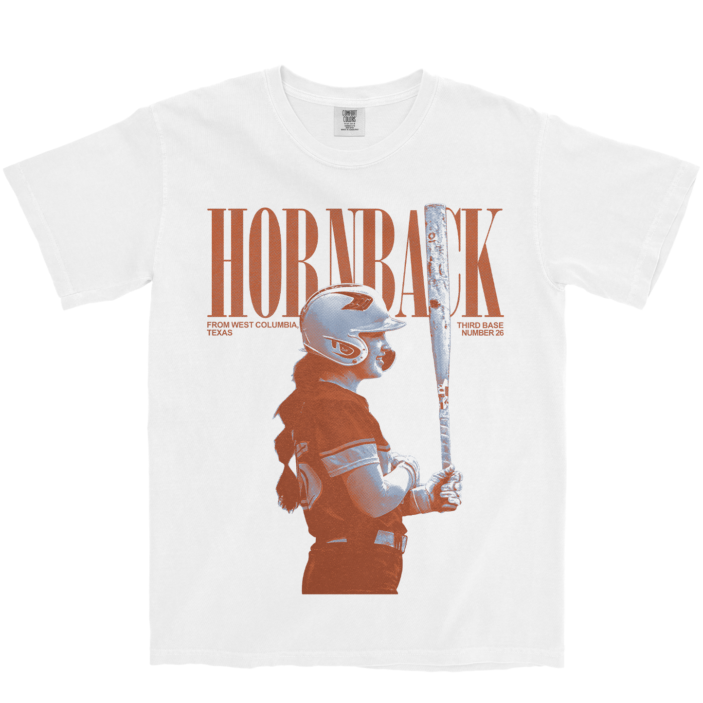 MADISON HORNBACK VINTAGE WHITE TEE