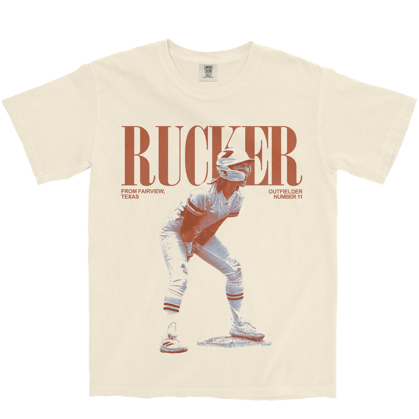 SKYLAR RUCKER VINTAGE IVORY TEE