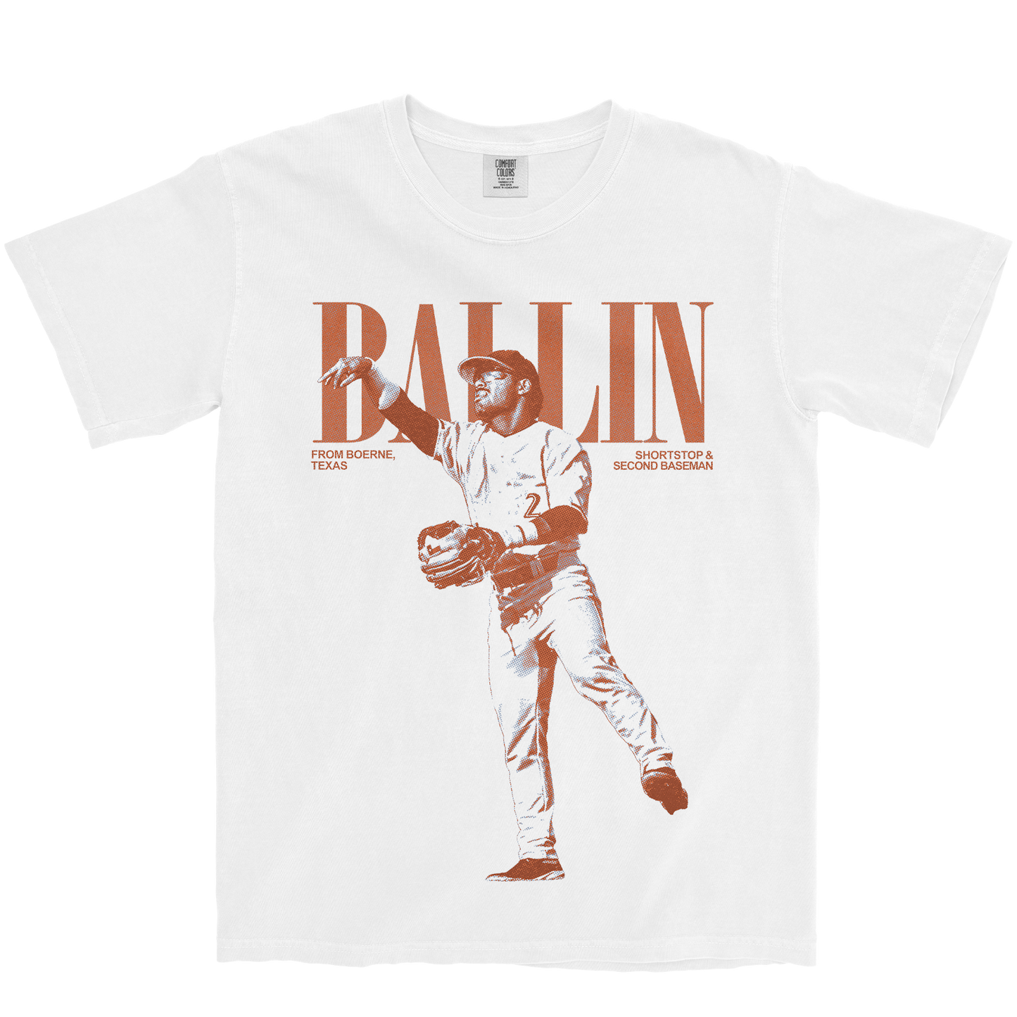 JORDAN BALLIN VINTAGE WHITE TEE