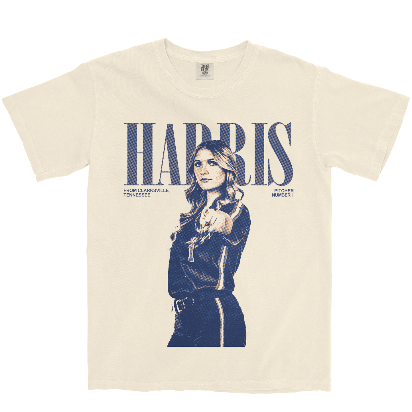 PAYTON HARRIS VINTAGE IVORY TEE