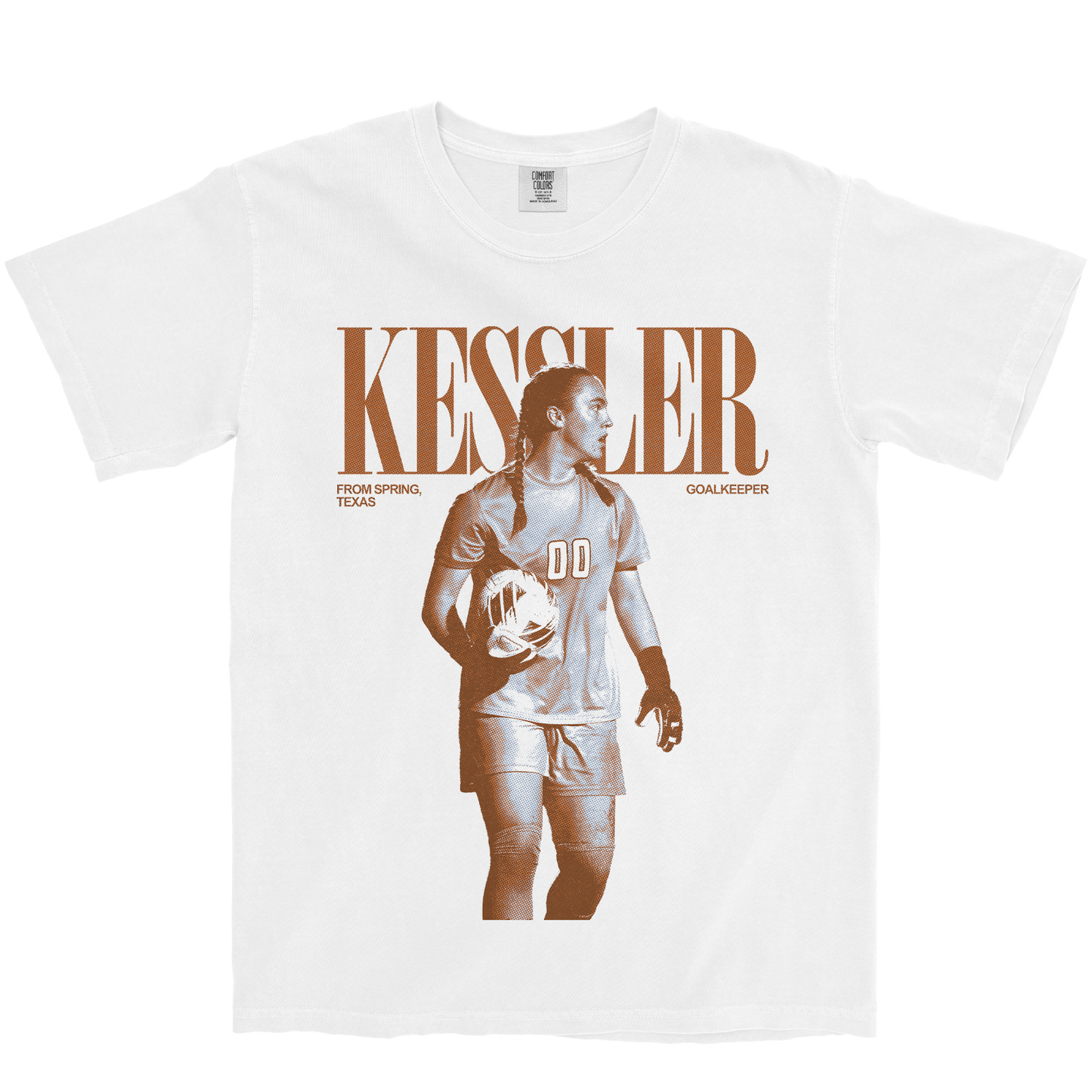 JASMINE KESSLER VINTAGE WHITE TEE