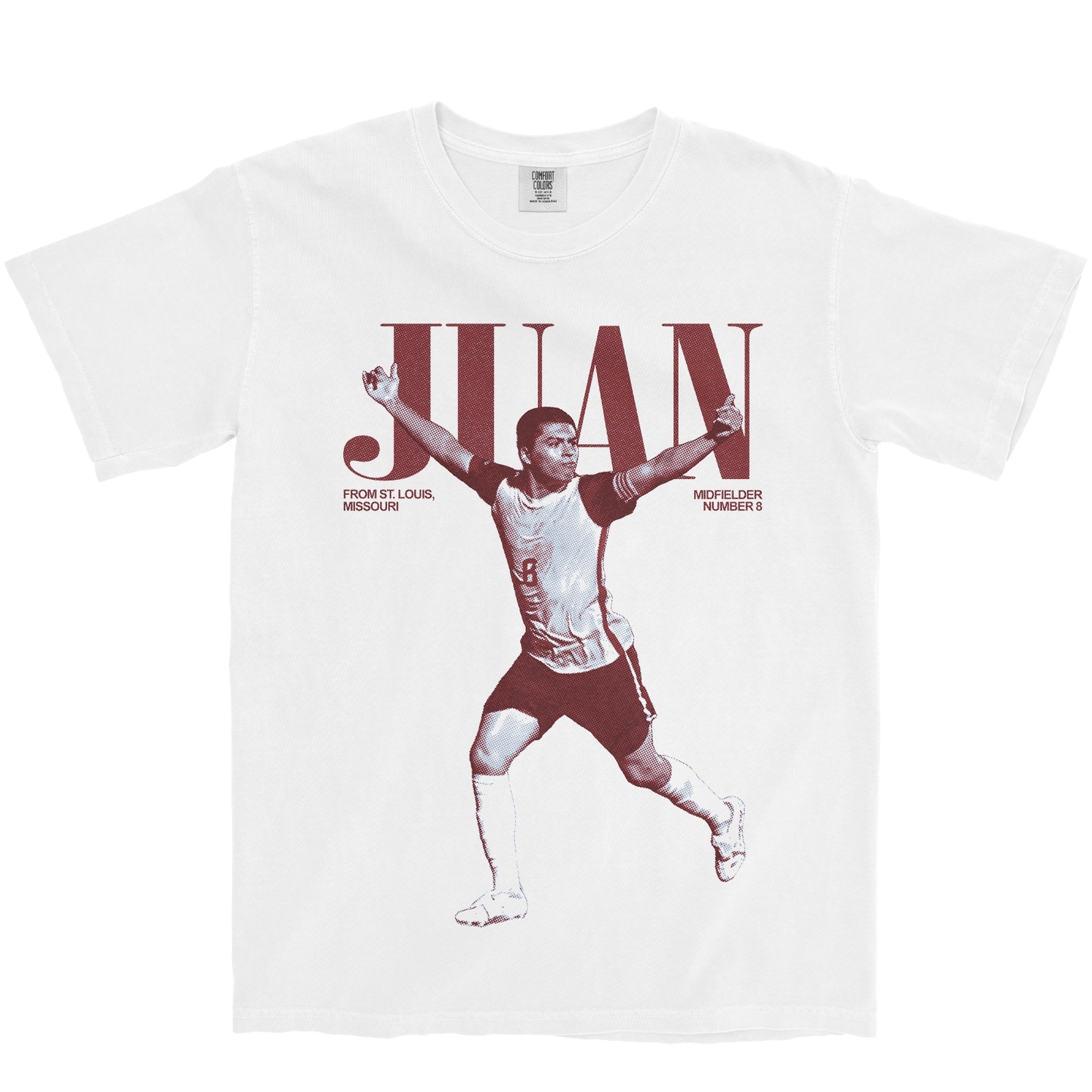 PABLO JUAN VINTAGE WHITE TEE