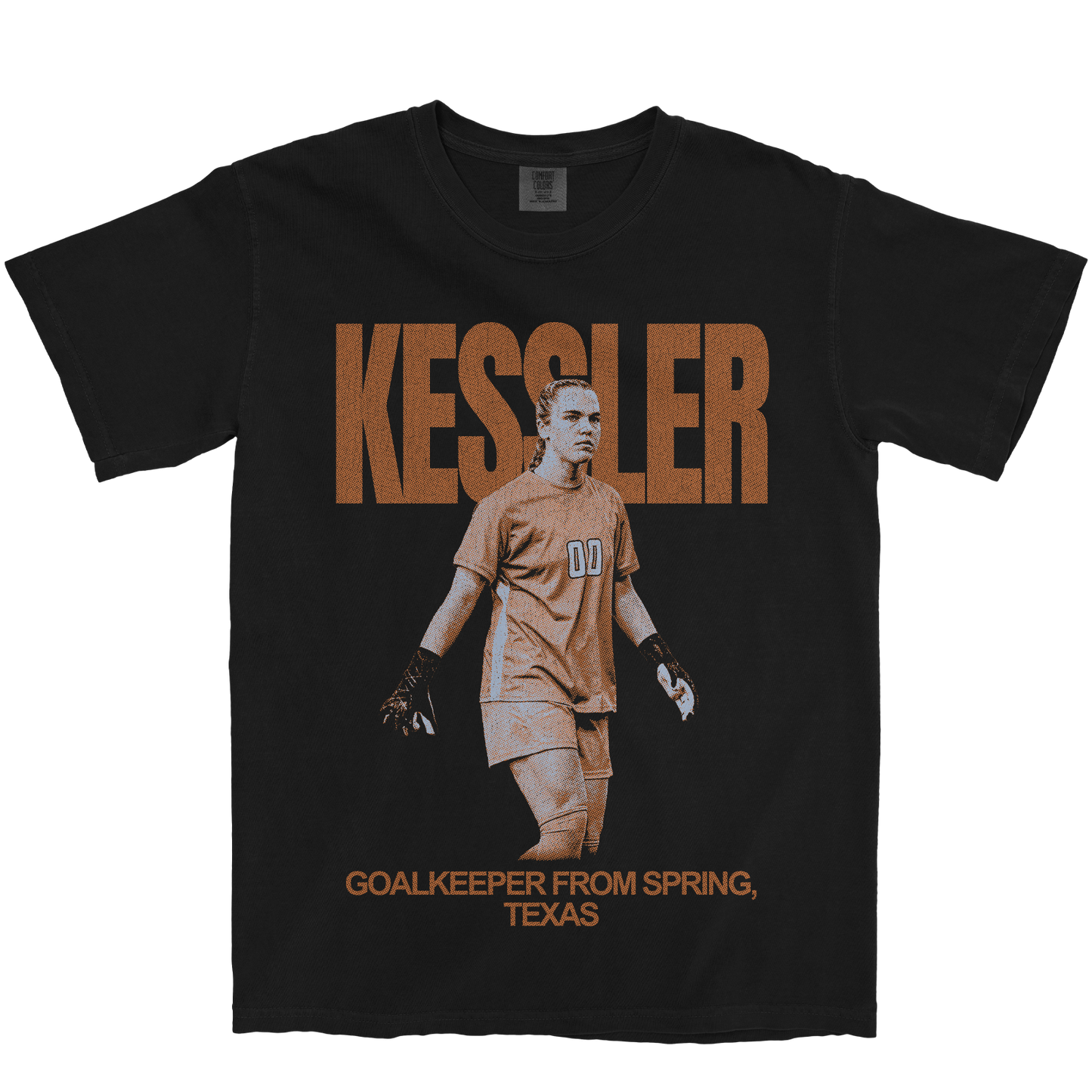 JASMINE KESSLER VINTAGE BLACK TEE