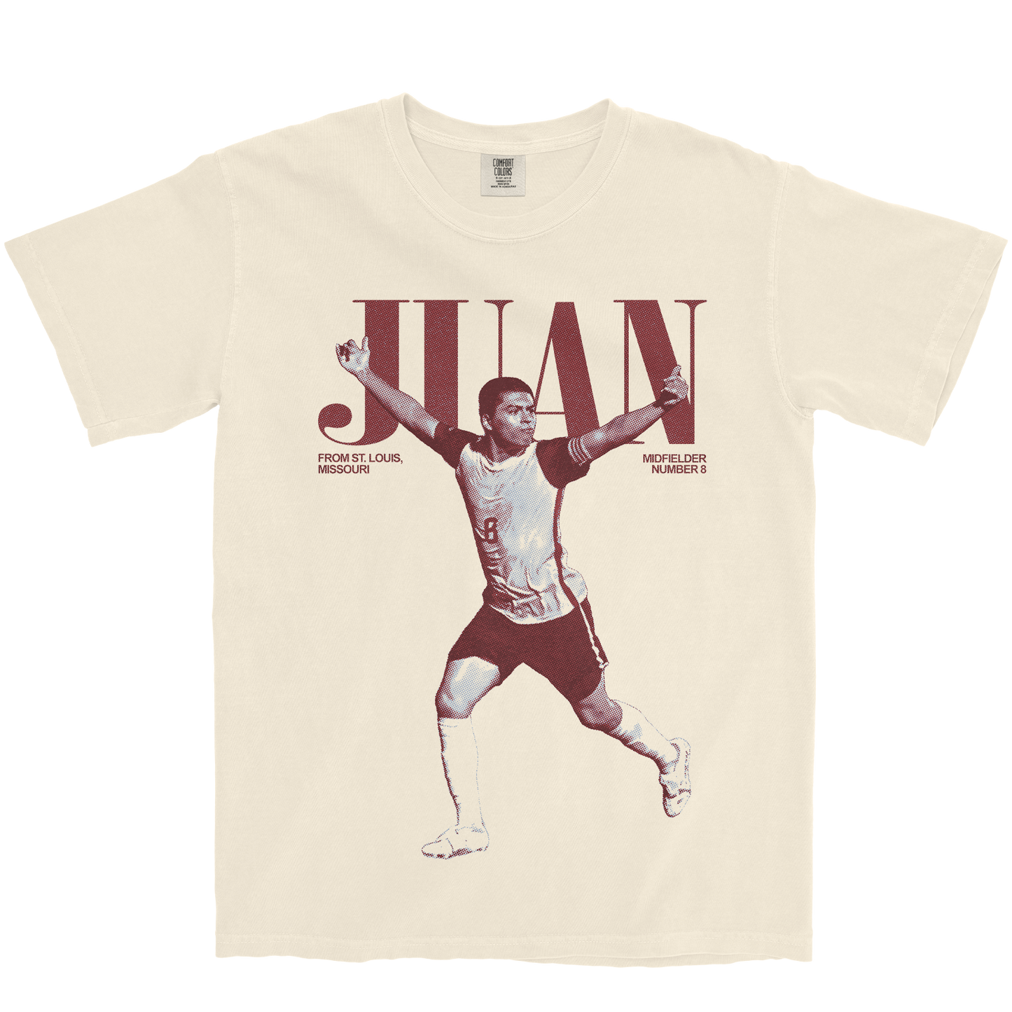 PABLO JUAN VINTAGE IVORY TEE