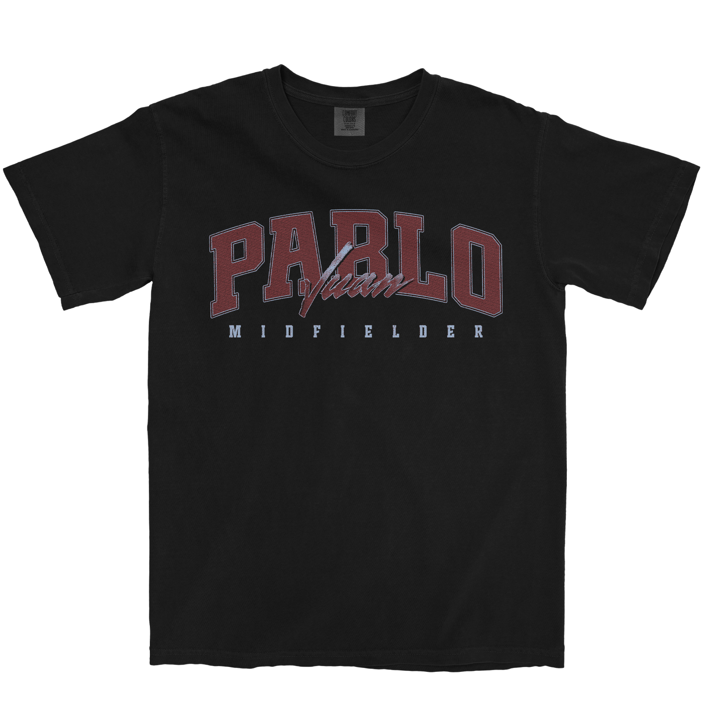 PABLO JUAN RETRO BLACK TEE