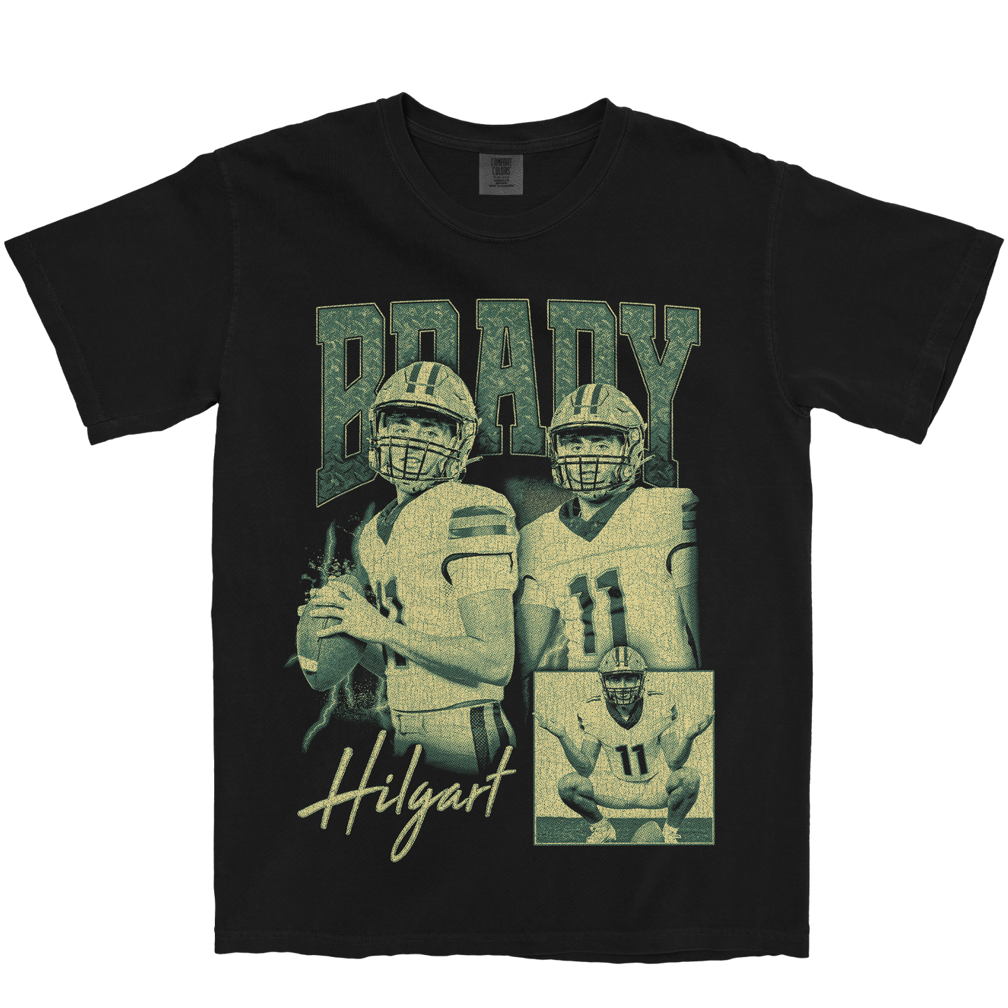 BRADY HILGART GRAPHIC BLACK TEE