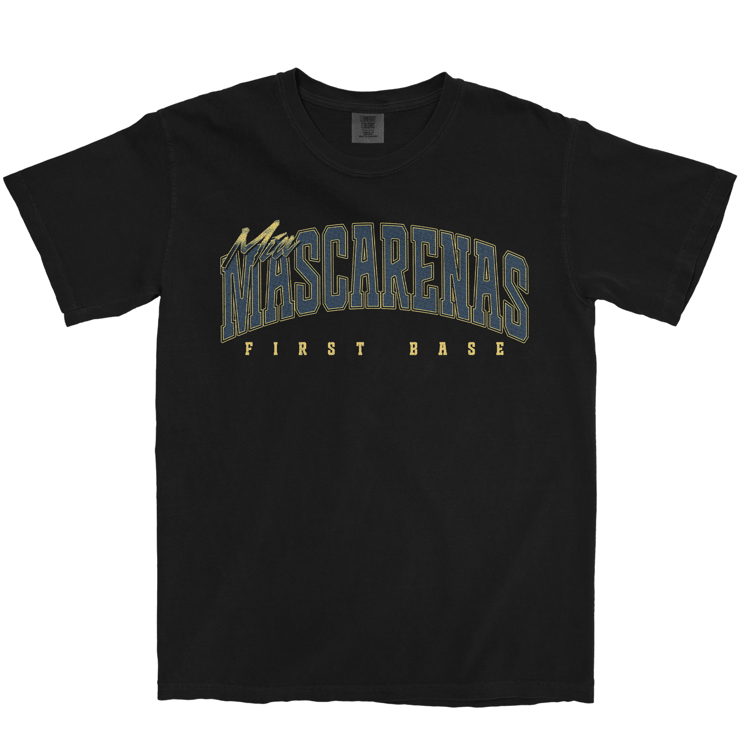 MIA MASCARENAS RETRO BLACK TEE
