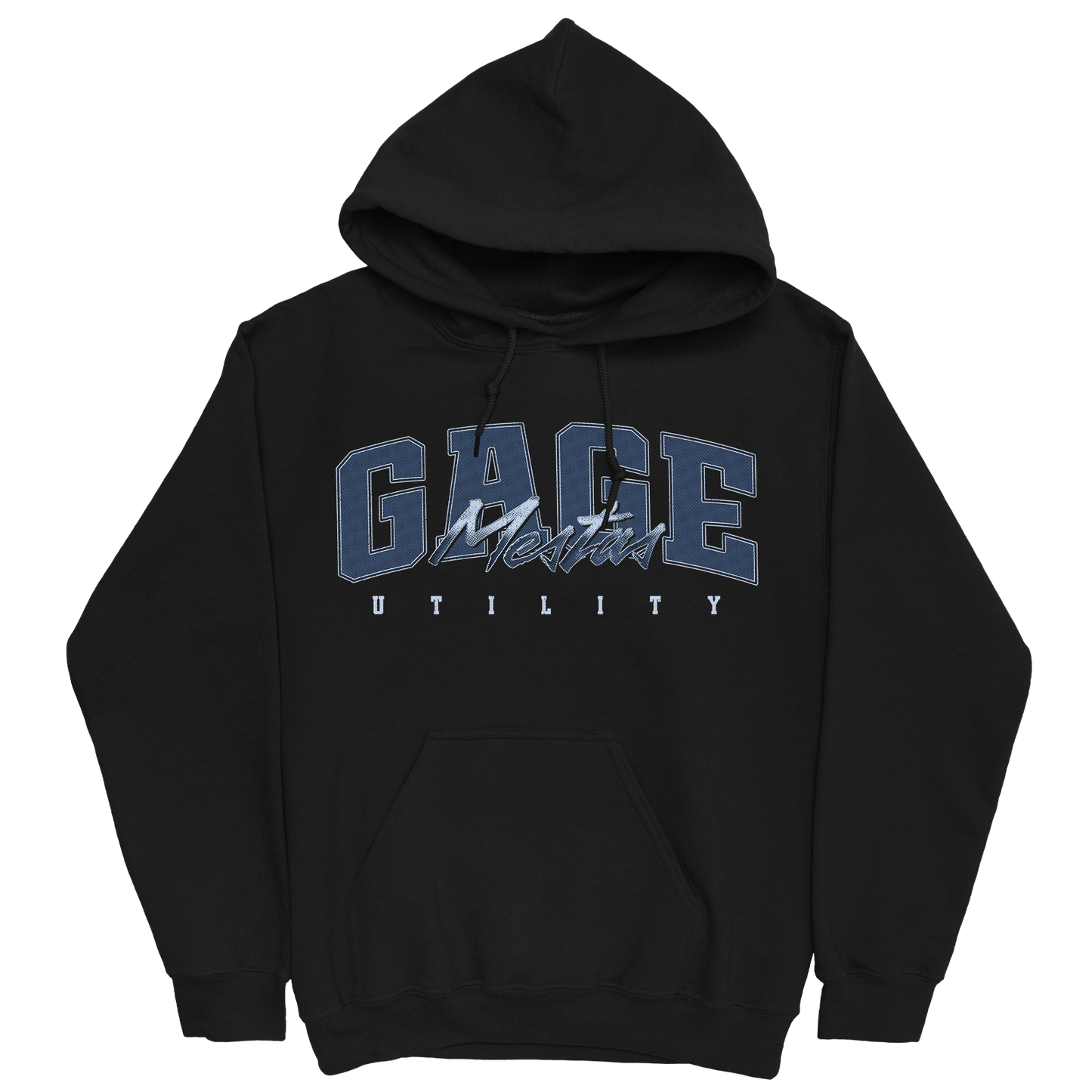 GAGE MESTAS RETRO BLACK HOODIE