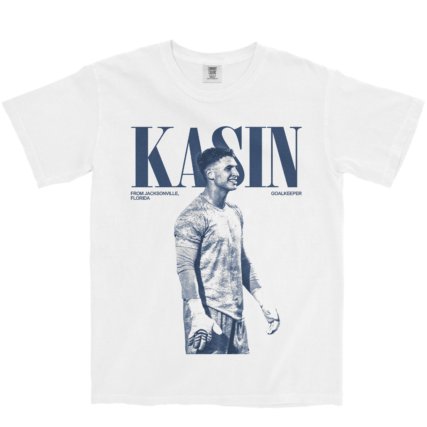 NOAH KASIN VINTAGE WHITE TEE