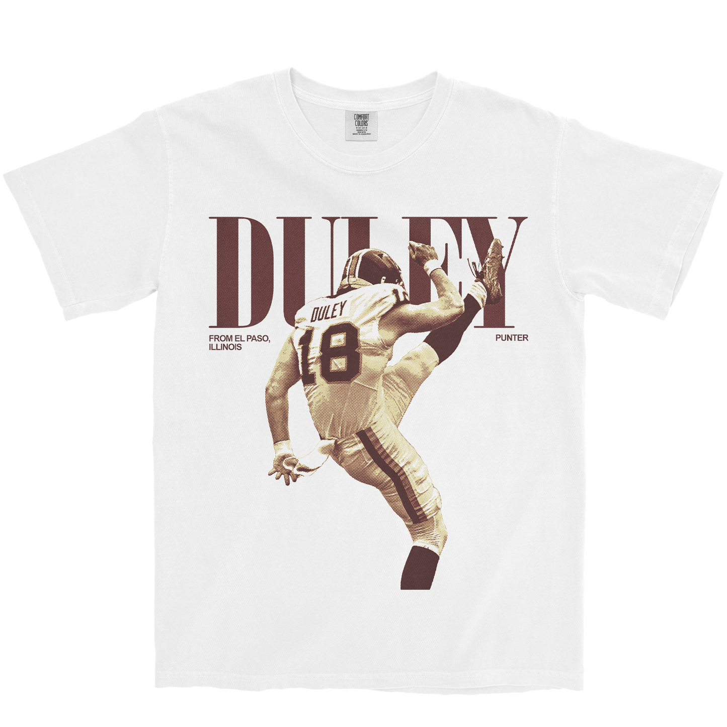 DECLAN DULEY VINTAGE WHITE TEE