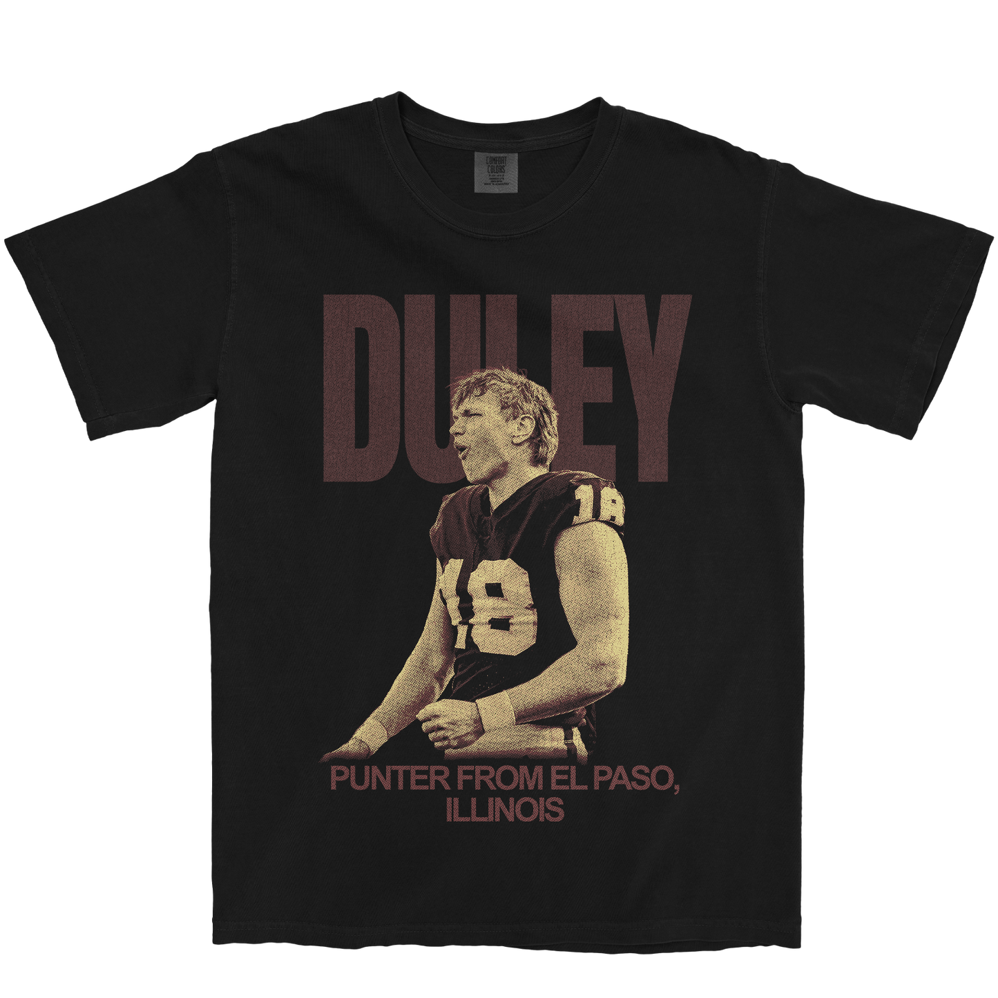DECLAN DULEY VINTAGE BLACK TEE