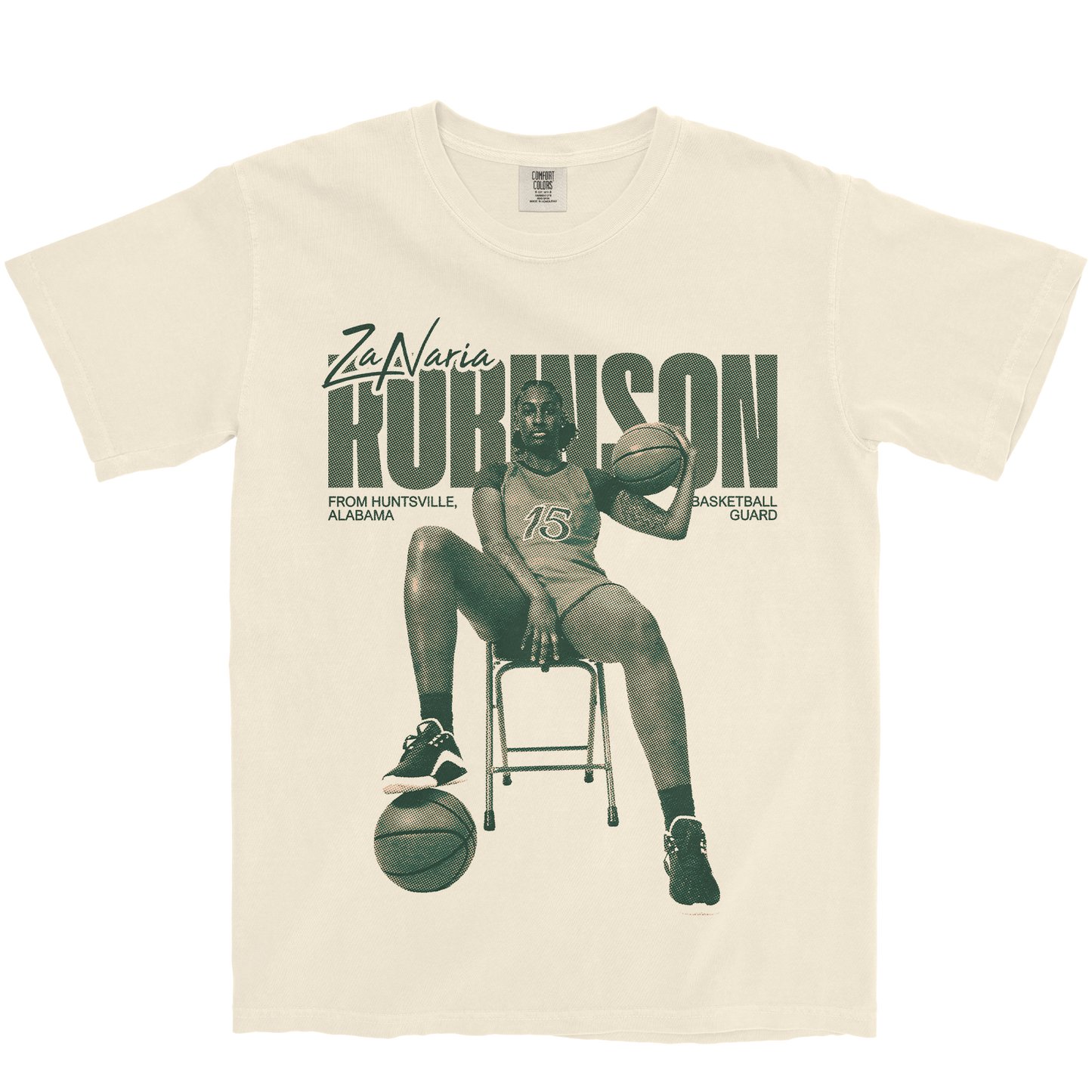 ZANARIA ROBINSON VINTAGE IVORY TEE
