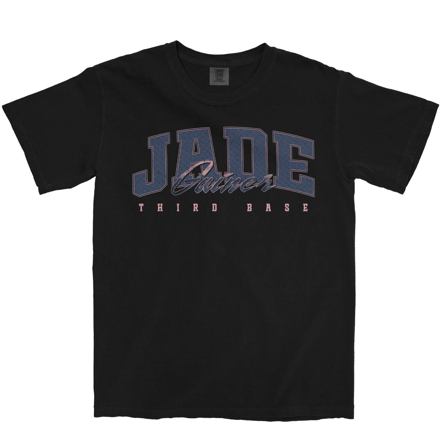 JADE GAINER RETRO BLACK TEE