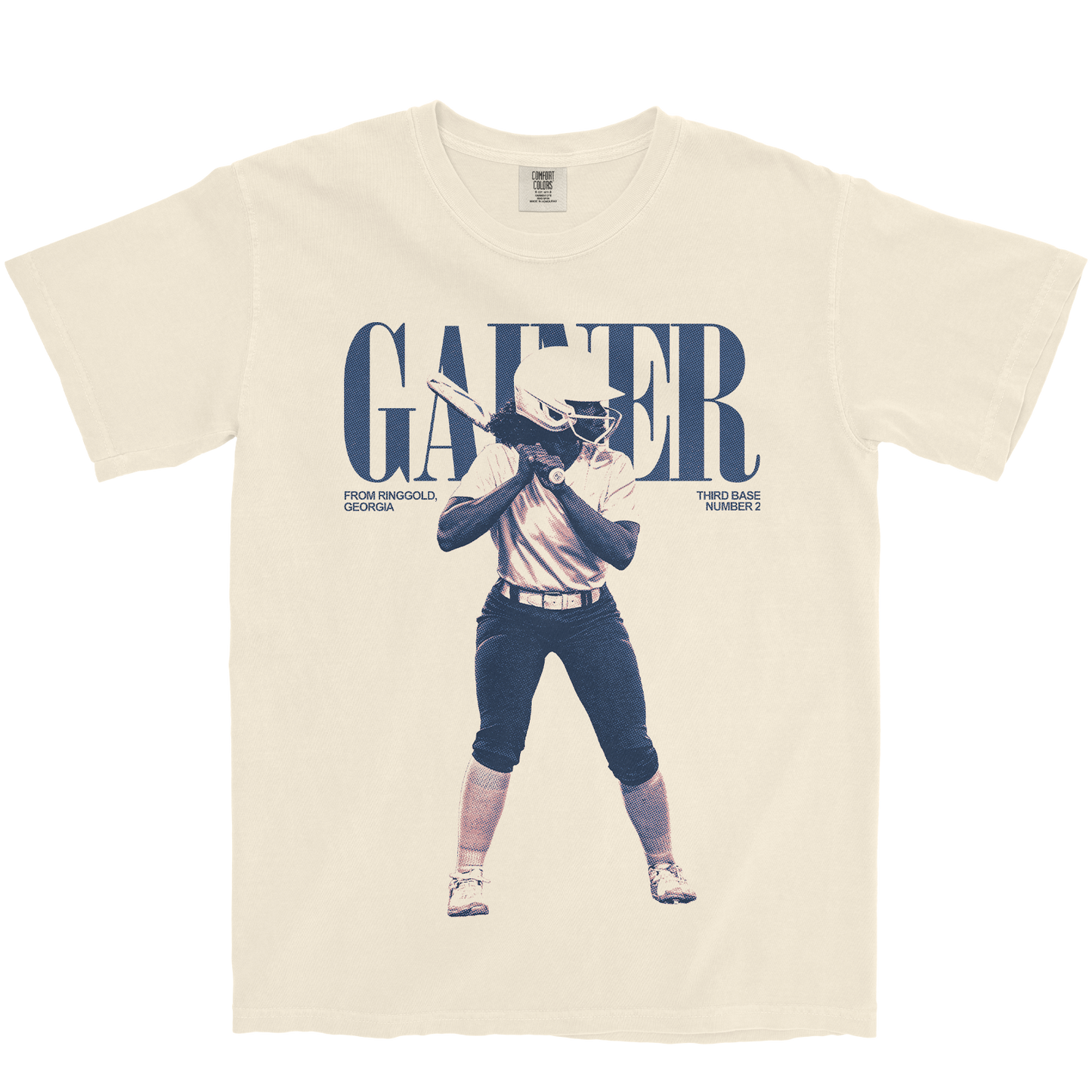 JADE GAINER VINTAGE IVORY TEE