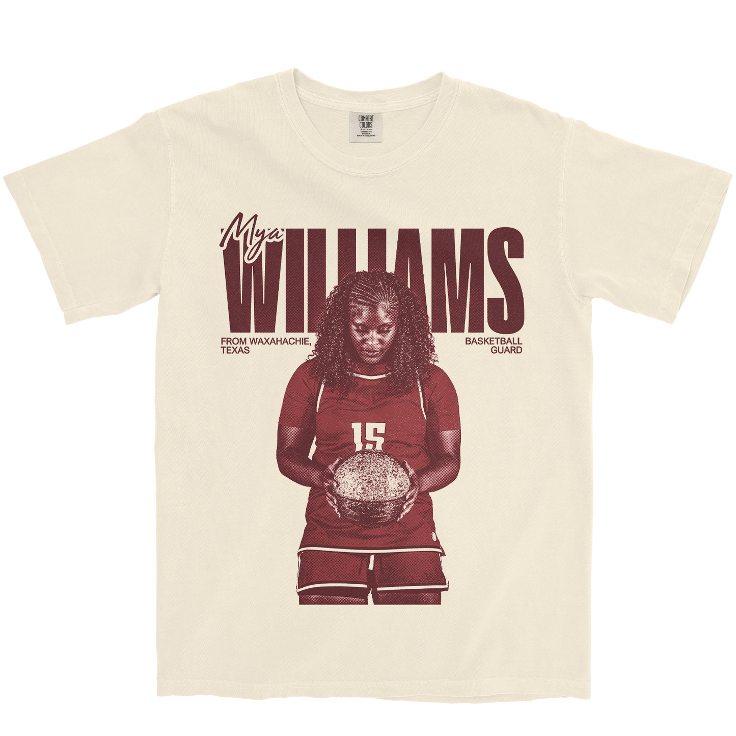 MYA WILLIAMS VINTAGE IVORY TEE