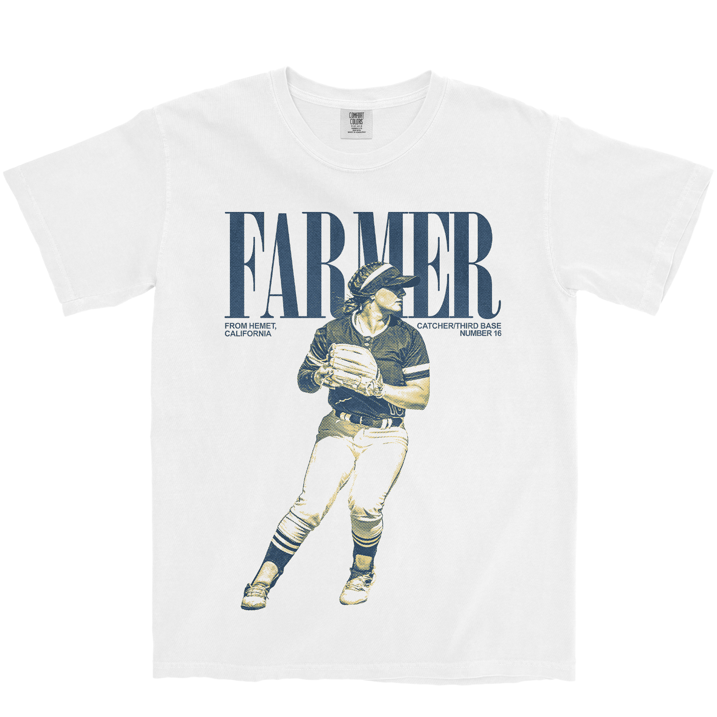 SYDNEY FARMER VINTAGE WHITE TEE