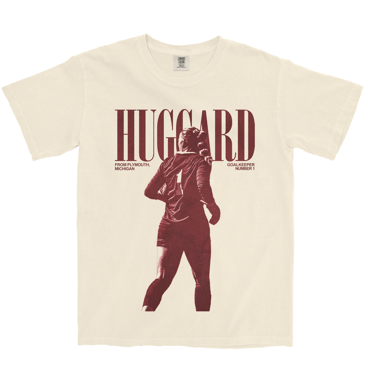 CHARLOTTE HUGGARD VINTAGE IVORY TEE