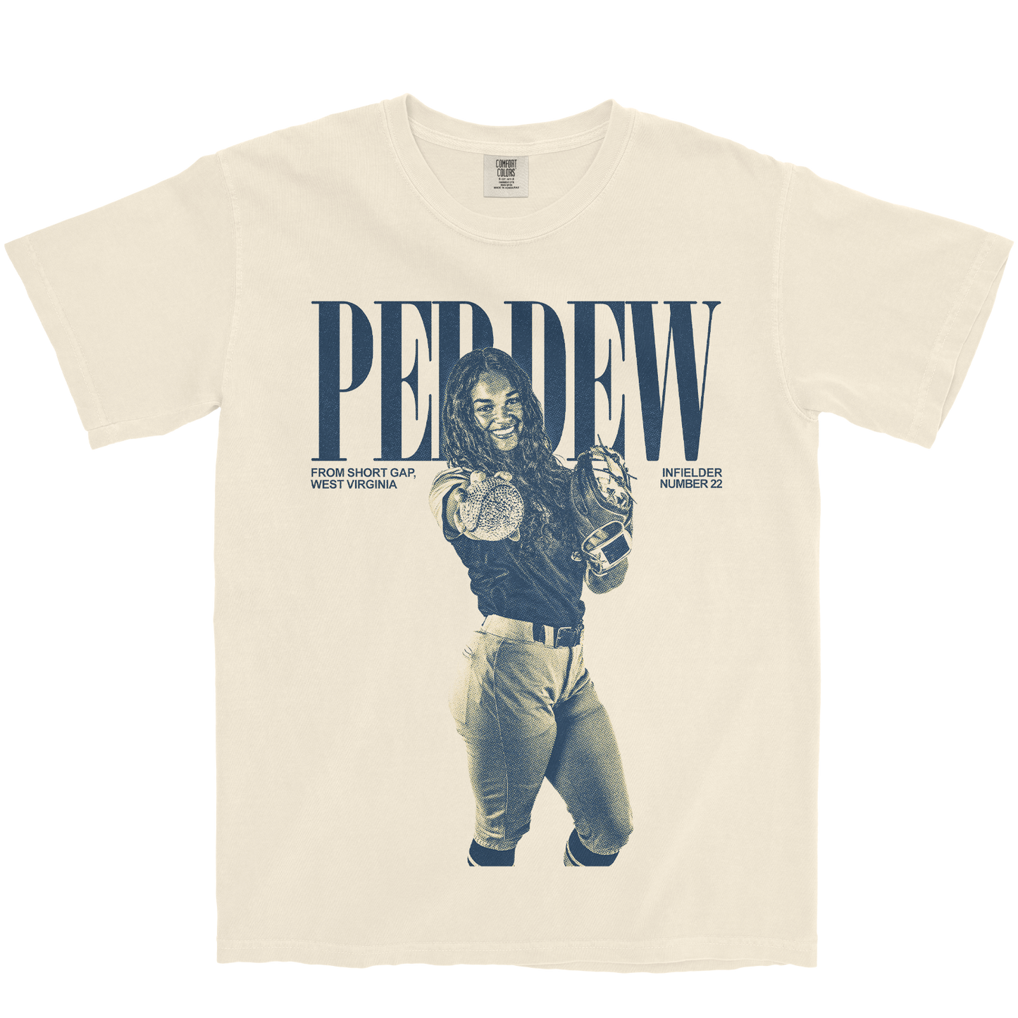 MARIÉ PERDEW VINTAGE IVORY TEE