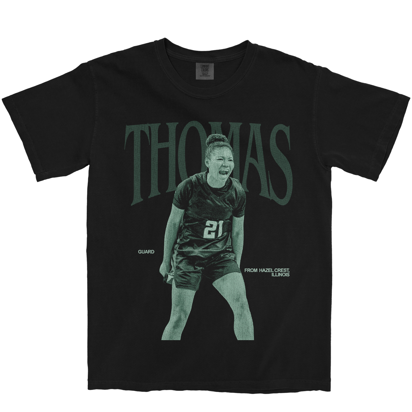 CAMERON THOMAS VINTAGE BLACK TEE