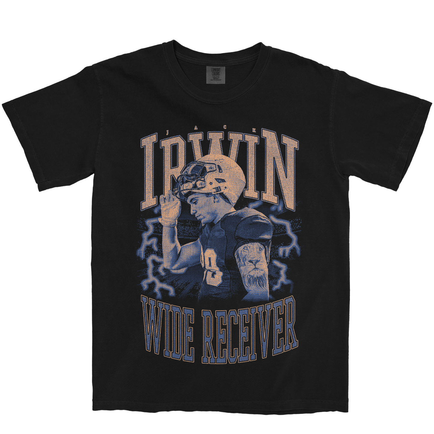 JACK IRWIN VINTAGE BLACK TEE