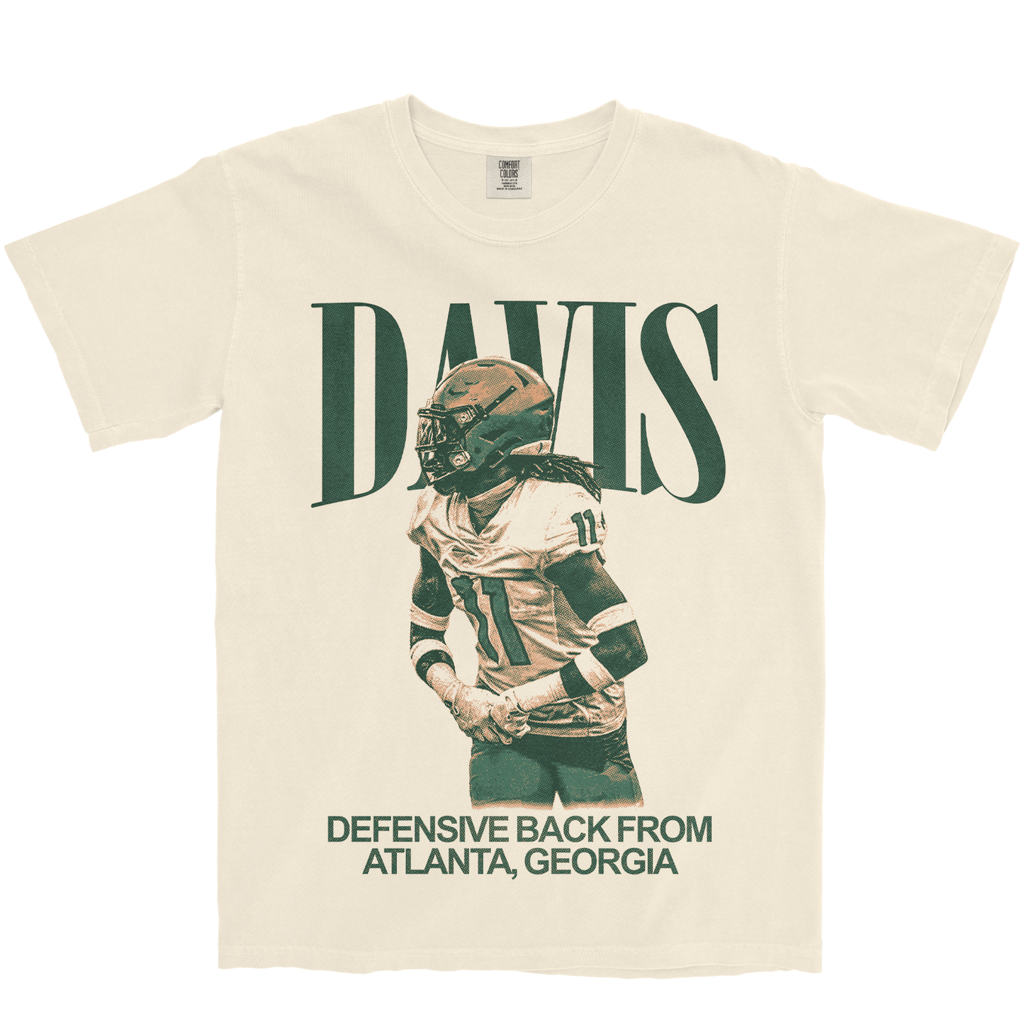 ISIAH DAVIS VINTAGE IVORY TEE