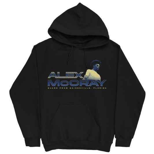 ALEX MCCRAY RETRO BLACK HOODIE