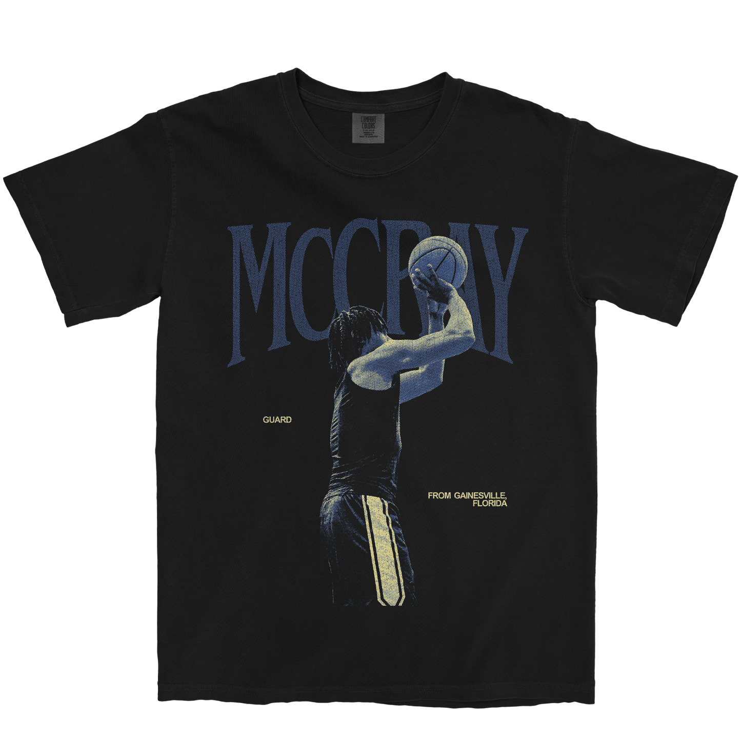 ALEX MCCRAY VINTAGE BLACK TEE