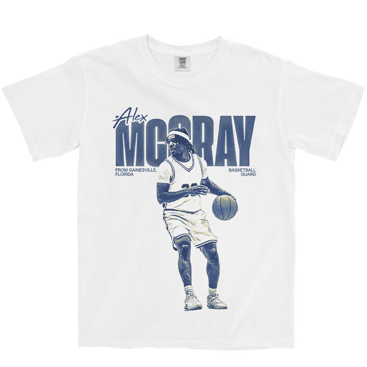 ALEX MCCRAY VINTAGE WHITE TEE