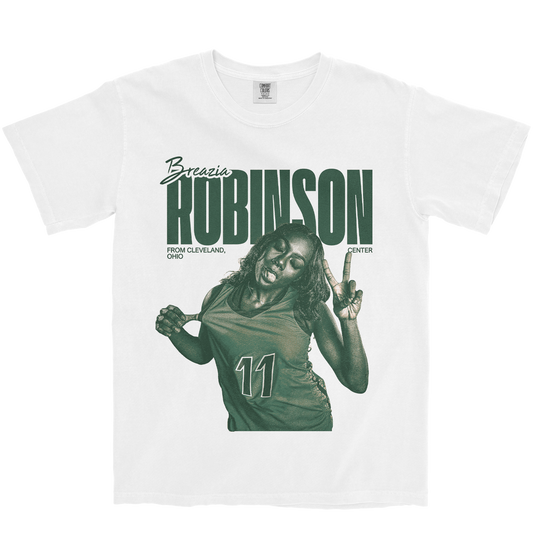 BREAZIA ROBINSON VINTAGE WHITE TEE
