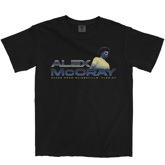 ALEX MCCRAY RETRO BLACK TEE