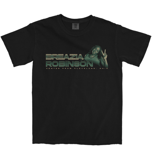 BREAZIA ROBINSON RETRO BLACK TEE